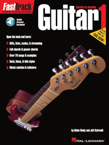 Electric or Acoustic Guitar (1) (Fasttrack Series, Band 1) von HAL LEONARD