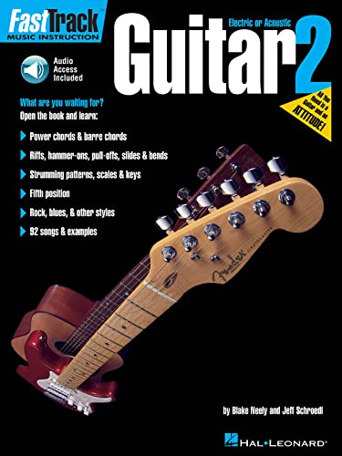 Fasttrack Guitar Method - Book 2 (Book/Online Audio) (Fasttrack Series) von Hal Leonard Europe