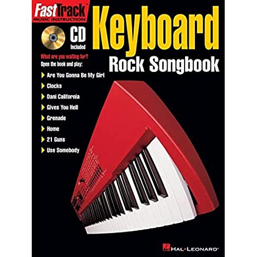 FastTrack Keyboard Rock Songbook: Noten, CD für Keyboard (Book & CD)