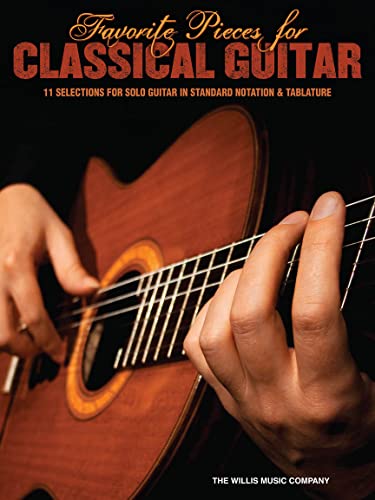 Favorite Pieces For Classical Guitar: Noten für Gitarre