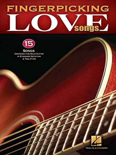 Fingerpicking Love Songs: Noten, Sammelband für Gitarre (Tab)
