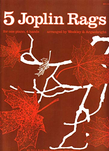 Five Joplin Rags For Piano Duet Pfduet von Neil A. Kjos Music Company