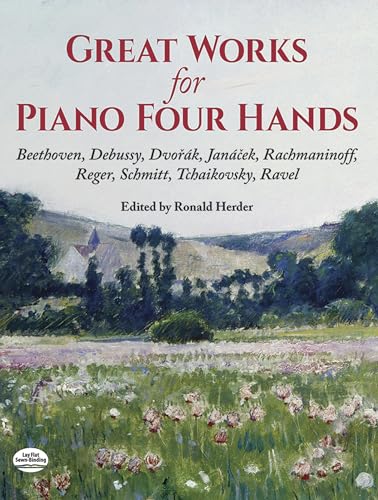 Great Works For Piano Four Hands (Ed Herder Ronald) duet (Dover Music for Piano)