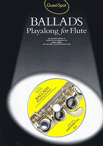 Guest Spot: Ballads Playalong For Flute (Album): Noten, CD für Flöte