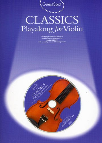 Guest Spot Classics Playalong For Violin Vln Book/Cd