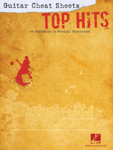 Guitar Cheat Sheets Top Hits 44 Mega Hits Musical Shorthand Gtr Tab Bk: 44 Mega-Hits in Musical Shorthand. Songbook Guitar Cheat Sheets Top Hits 44 Mega Hits Musical Shorthand Gtr Tab Bk: 44 Mega-Hits in Musical Shorthand. Songbook