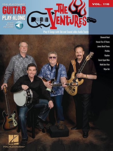 Guitar Play-Along Volume 116: The Ventures: Noten, Play-Along, Bundle, CD für Gitarre (Guitar Play-Along, 116, Band 116) von Hal Leonard Europe