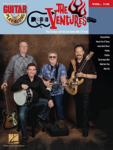 Guitar Play-Along Volume 116: The Ventures: Noten, Play-Along, Bundle, CD für Gitarre (Guitar Play-Along, 116, Band 116)