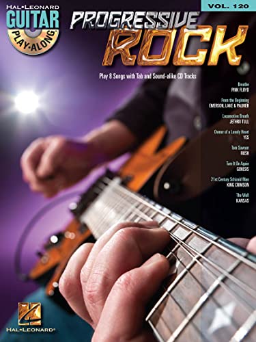 Guitar Play Along Volume 120 Progressive Rock Guitar Book/Cd (Hal Leonard Guitar Play-Along, Band 120) (Hal Leonard Guitar Play-Along, 120, Band 120)