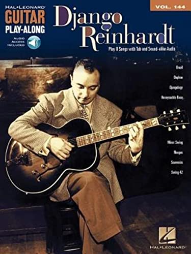 Guitar Play-Along Volume 144: Django Reinhardt: Play-Along, CD für Gitarre (Guitar Play-along, 144) von Music Sales