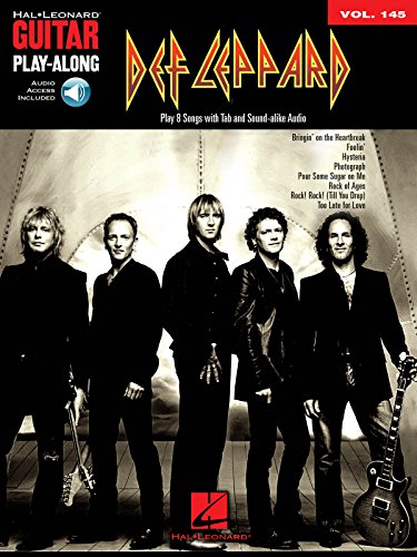 Guitar Play Along Volume 145 Def Leppard Gtr Tab BK/CD (Guitar Play-along, 145, Band 145)
