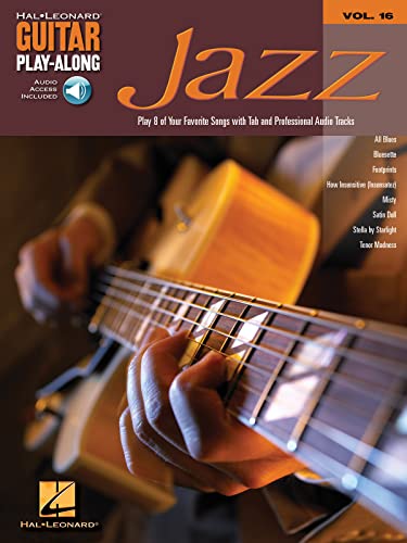Guitar Play-Along Volume 16 Jazz Book/Cd: Play-Along, CD für Gitarre (Guitar Play-along, 1, Band 16) von Hal Leonard