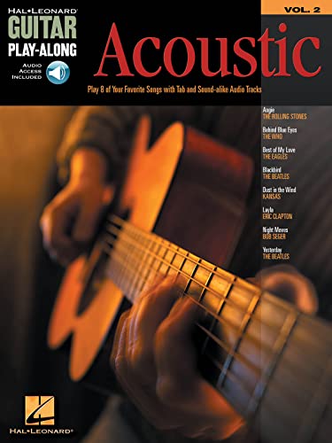 Guitar Play-Along Volume 2 - Acoustic: Play-Along, CD für Gitarre (Hal Leonard Guitar Play-Along)