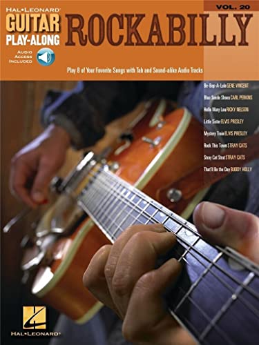 Guitar Play-Along Volume 20: Rockabilly: Noten, CD, Tabulatur (guitar play along series): Play 8 of Your Favourite Songs with Tab and Sound-alike ... für Gitarre (in Standardnotation & TAB)