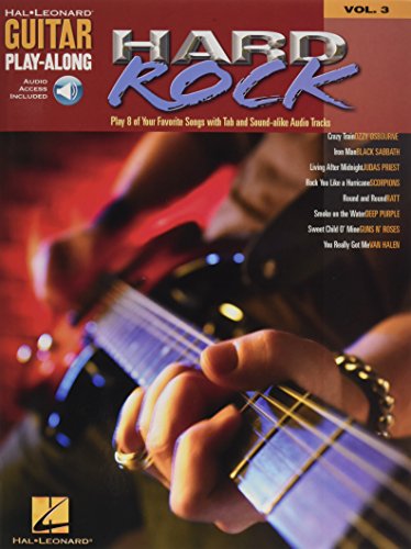 Guitar Play-Along Volume 3 Hard Rock Gtr Book/Cd: Play 8 of Your Favourite Songs with Tab and Sound-alike CD-Tracks. Play-Along / Backing Tracks zum ... & TAB) (Guitar Play-along, 3, Band 3)