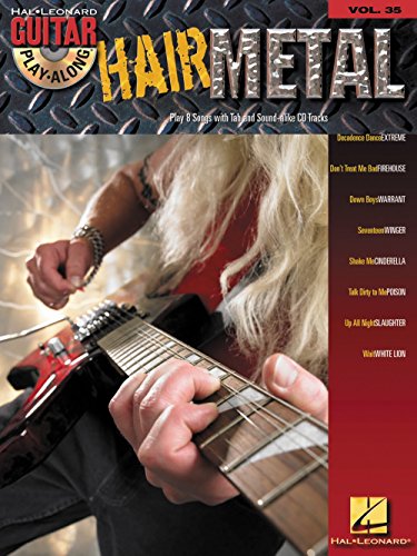 Guitar Play Along Volume 35 Hair Metal Guitar Tab Bk/Cd (Guitar Play-along, 1, Band 35)