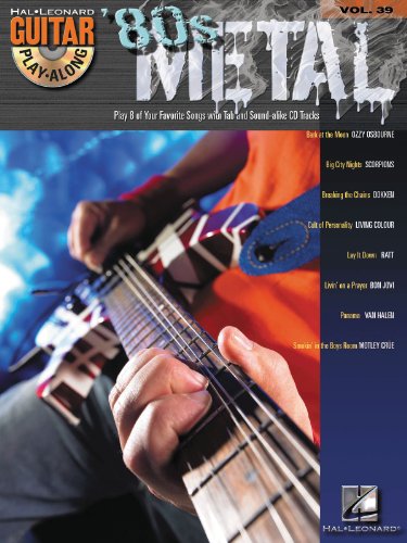 Guitar Play-Along Volume 39: '80s Metal: Play-Along, CD für Gitarre (Book & CD)