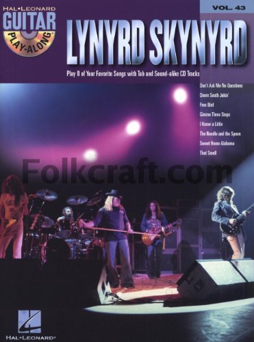 Lynyrd Skynyrd: Noten, CD für Gitarre (Guitar Play-along): Guitar Play-Along Volume 43