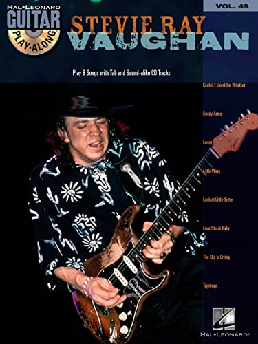 Guitar Play-Along Volume 49: Stevie Ray Vaughan Tab Book/Cd: Play-Along, CD für Gitarre (Hal Leonard Guitar Play-Along)