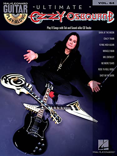 Ultimate Ozzy Osbourne: Noten, CD für Gitarre (Guitar Play-along, Band 64): Guitar Play-Along Volume 64 (Guitar Play-along, 64, Band 64) von HAL LEONARD