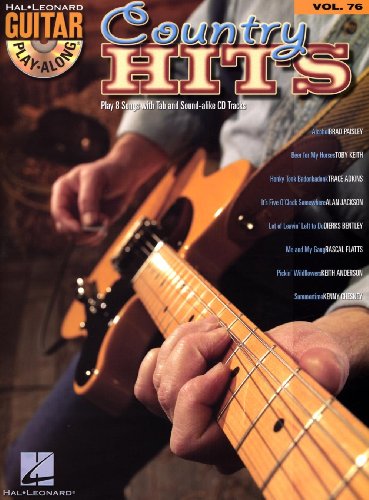 Guitar Play-Along Volume 76: Country Hits: Play-Along, CD für Gitarre Guitar Play-Along Volume 76: Country Hits: Play-Along, CD für Gitarre von Hal Leonard