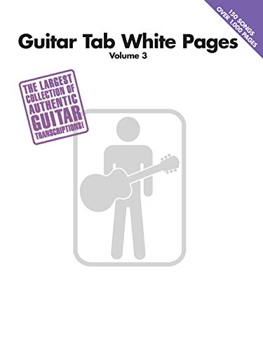 Guitar Tab White Pages Volume 3 von HAL LEONARD