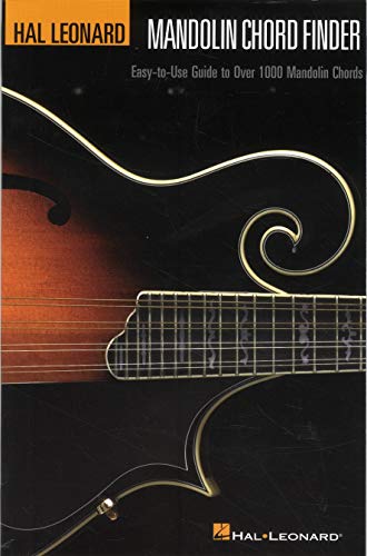 HAL LEONARD MANDOLIN CHORD FINDER 6 x 9: Noten für Mandoline: Easy-to-use Guide to over 1,000 Mandolin Chords