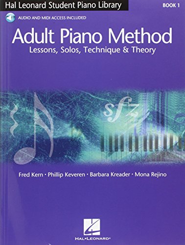 Hal Leonard Adult Piano Method Book 1 Lessons Solos Technique Book: Uk Edition - Lessons, Solos, Technique and Theory