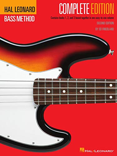 Hal Leonard Bass Method: Complete Edition (Second Edition): Noten, Lehrmaterial für Bass-Gitarre: Contains Books 1, 2, And 3 Bound Together in One Easy-to-use Volume von HAL LEONARD