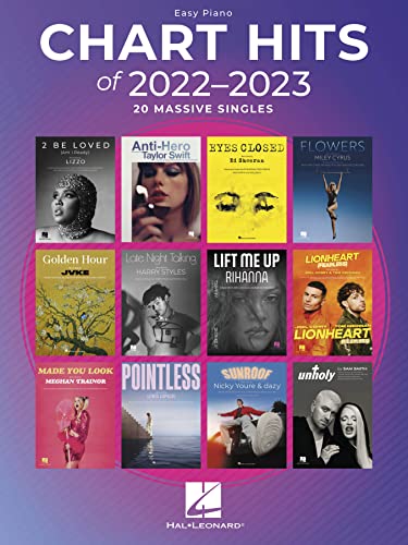 Hal Leonard Chart Hits of 2022-2023 Easy Piano - Songbook