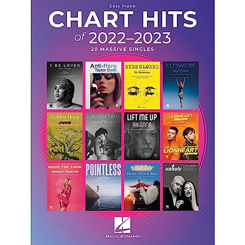 Hal Leonard Chart Hits of 2022-2023 Easy Piano - Songbook