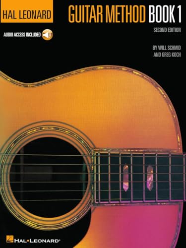 Hal Leonard Guitar Method Book 1 Second Edition (Book & Audio Download): Lehrmaterial, Download (Audio) für Gitarre (Hal Leonard Guitar Method Books) von Hal Leonard