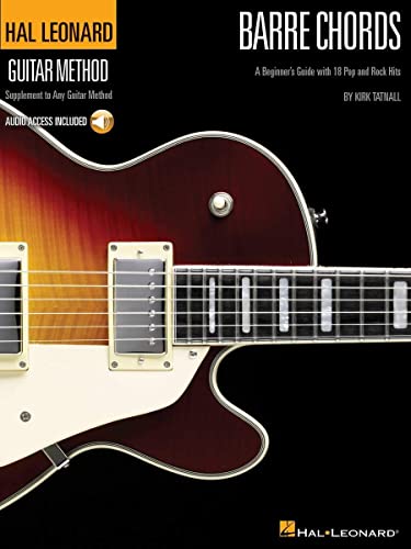 Hal Leonard Guitar Method: Barre Chords: Lehrmaterial, CD für Gitarre von Hal Leonard
