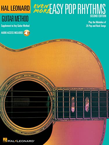 Hal Leonard Guitar Method: Even More Easy Pop Rhythms - 2nd Edition: Lehrmaterial, CD für Gitarre: Correlates With Book 3 Hal Leonard Guitar Method: Even More Easy Pop Rhythms - 2nd Edition: Lehrmaterial, CD für Gitarre: Correlates With Book 3