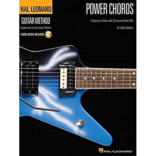 Hal Leonard Guitar Method: Power Chords (Book & CD): Noten, CD, Lehrmaterial, Tabulatur (Hal Leonard Guitar Method (Songbooks)): A Beginner's Guide With 20 Killer Rock Riffs von Hal Leonard Europe