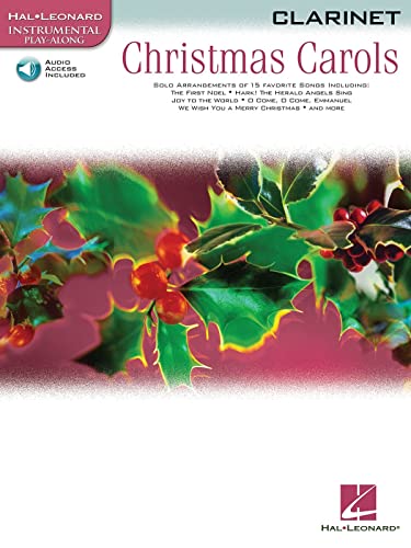 Hal Leonard Instrumental Play-Along: Christmas Carols (Clarinet) Clt B: Play-Along, CD für Klarinette