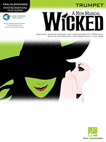 Hal Leonard Instrumental Play-Along: Wicked -For Trumpet-: Noten, CD für Trompete: Trumpet Play-Along Pack