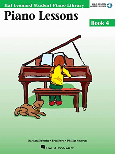 Hal Leonard Student Piano Library Piano Lessons Book 4 (Book/Cd) Pf von HAL LEONARD CORPORATION