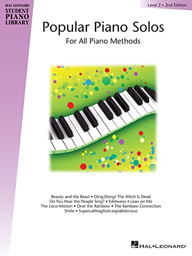 Hal Leonard Student Piano Library Popular Piano Solos Level 2 Pf