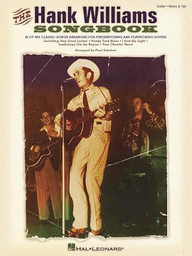 Hank Williams Songbook Guitar Tab: Songbook für Gitarre