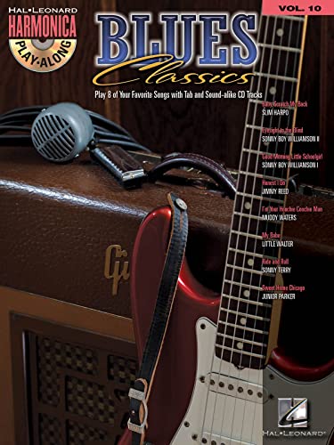 Harmonica Play Along Volume 10 Blues Classics Harm BK/CD: For Harmonica (Harmonica Play-along, 10)