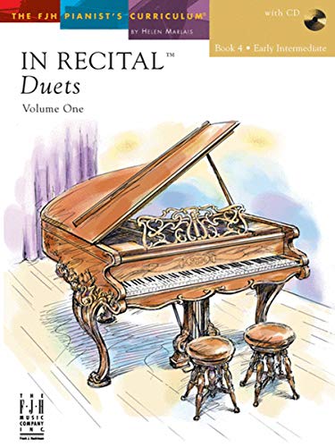 In Recital Duets Volume One Book 4 Pfduet Book/Cd (Fjh Pianist's Curriculum, 4)