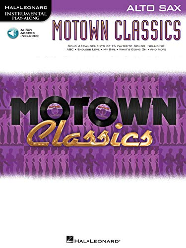 Instrumental Play-Along: Motown Classics - Alto Saxophone: Play-Along, CD für Alt-Saxophon