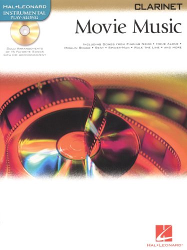 Instrumental Play-Along Movie Music (Clarinet) Clt Book/Cd (Hal Leonard Instrumental Play-along)