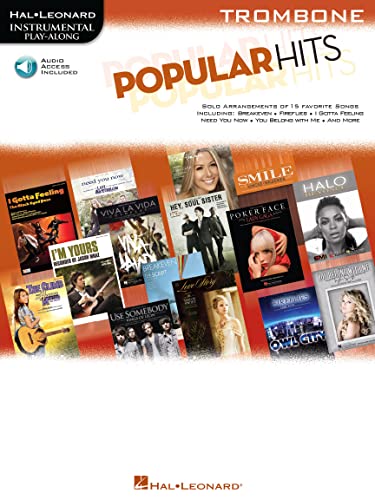 Instrumental Play-Along: Popular Hits - Trombone: Play-Along, CD für Posaune: Instrumental Play-Along for Trombone Instrumental Play-Along: Popular Hits - Trombone: Play-Along, CD für Posaune: Instrumental Play-Along for Trombone