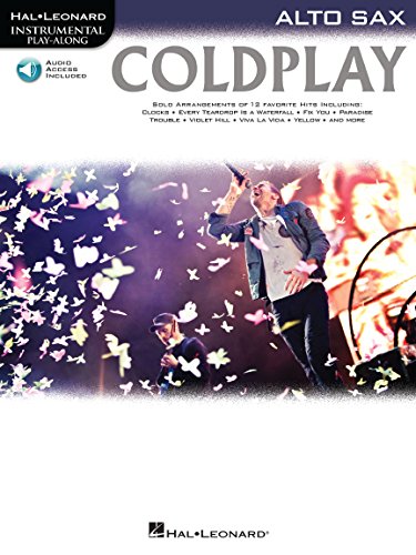 Instrumental Play-Along: Coldplay (Alto Saxophone): Play-Along, CD für Alt-Saxophon (Hal Leonard Instrumental Play-along): Play Along Altsax