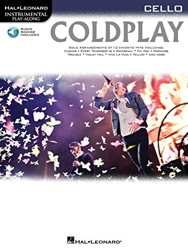 Instrumental Play-Along: Coldplay (Cello): Play-Along, CD für Cello (Hal-leonard Instrumental Play-along): Play Along Cello