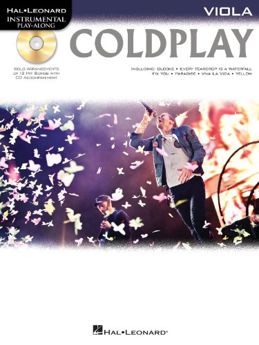 Instrumental Play-Along: Coldplay (Viola): Play-Along, CD für Viola (Hal Leonard Instrumental Play-along): Play Along Viola