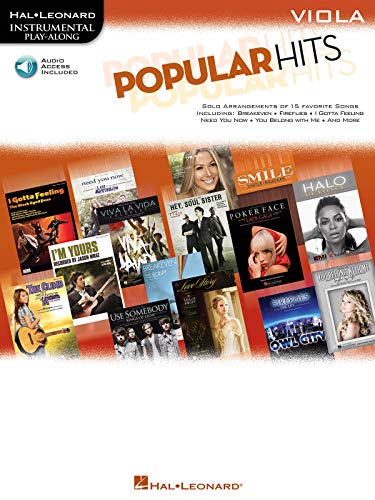 Instrumental Play-Along: Popular Hits - Viola: Play-Along, CD für Viola (Popular Hits Play Along)