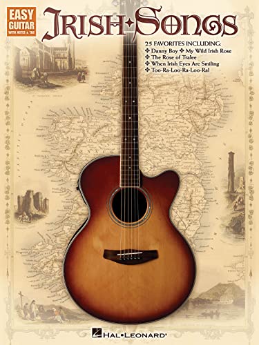 Irish Songs - Easy Guitar: Noten, Sammelband, Tabulatur für Gitarre: 25 Celtic Favorites for Easy Guitar